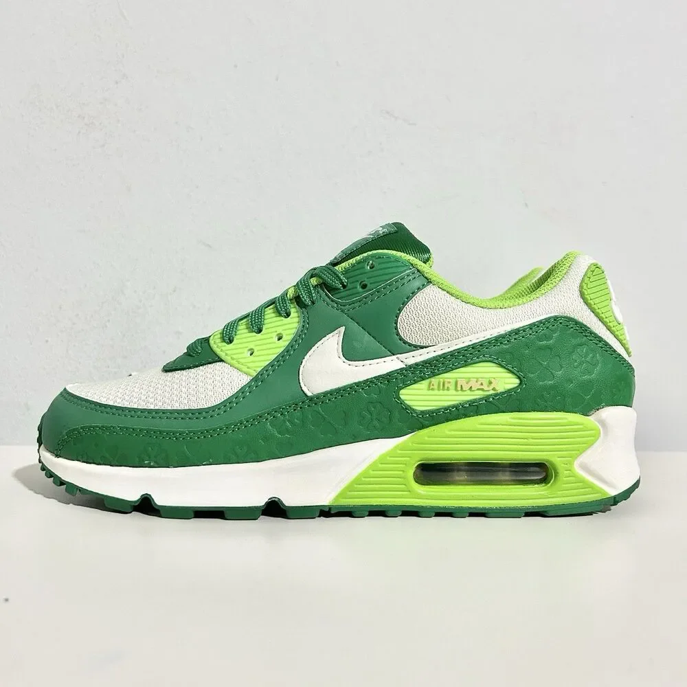 Nike Air Max 90 “St. Patrick’s Day” Men’s Size 8 Green White Lifestyle Sneakers